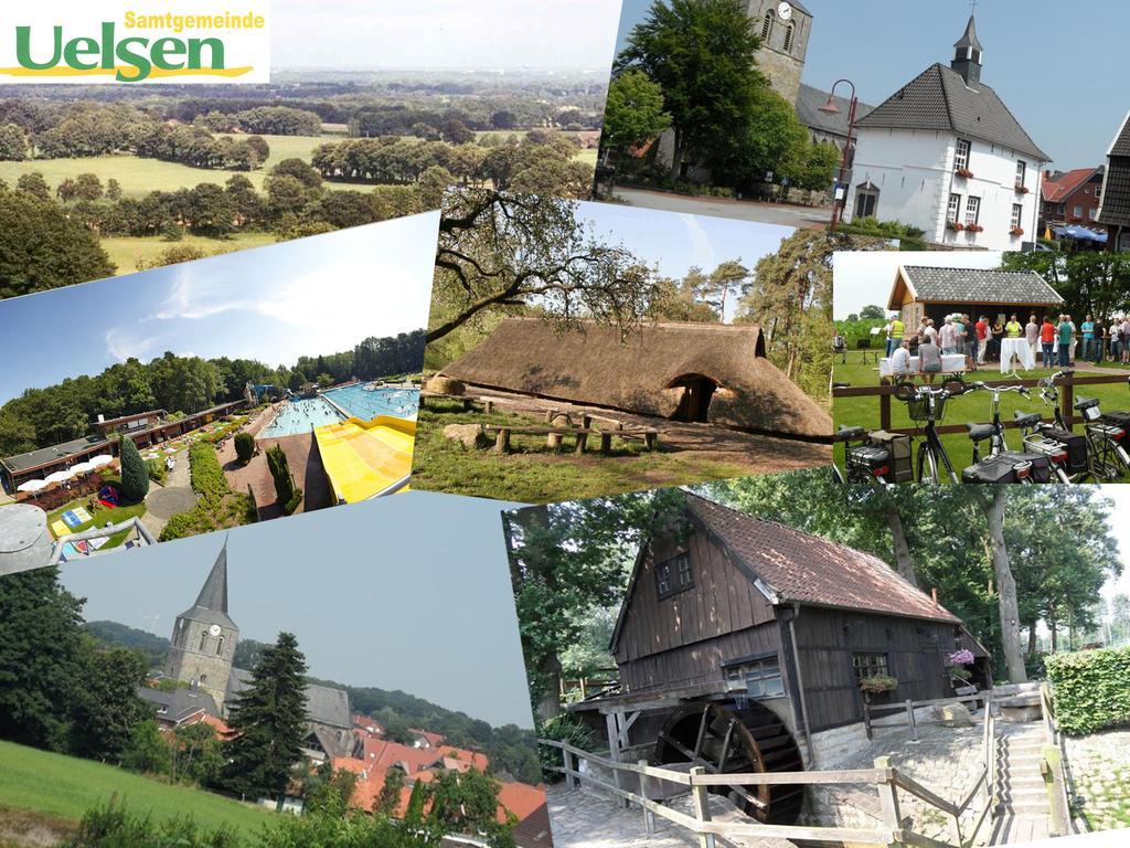 Uelsen Ferienhaus Am Waldchenヴィラ エクステリア 写真